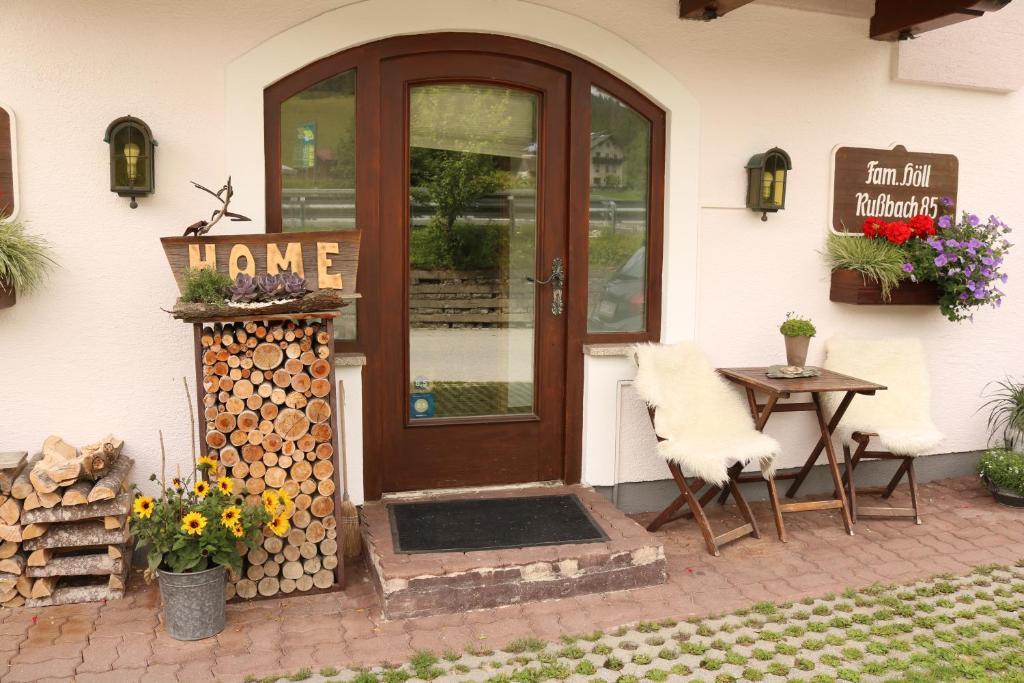 Ferienhaus Hoell Russbach am Pass Gschütt Dış mekan fotoğraf