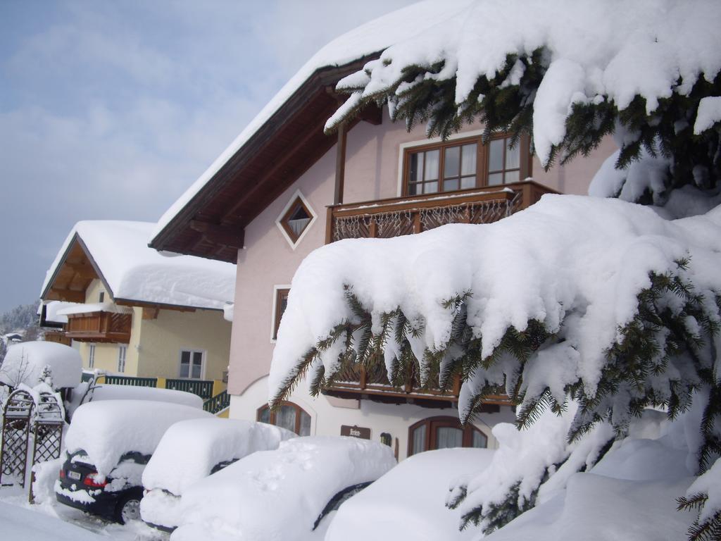 Ferienhaus Hoell Russbach am Pass Gschütt Dış mekan fotoğraf